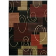 thumbnail image 2 of United Weavers Charlize Razzler Geometric Onyx Woven Polypropylene Area Rug or Runner, 2 of 2