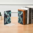 thumbnail image 6 of Wobogo Tyrannosaurus Rex Acrylic Bookends Clear L-Shaped Book Holder with Non-Slip Pads for Books Files Magazines CD DVD 5.4×4.1×8.1in, 6 of 6