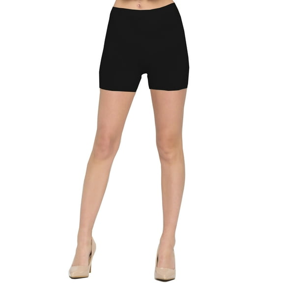 Women's MOA Collection Women's Solid Biker Shorts