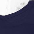 thumbnail image 4 of Womens Oversized Shirts Comfort Cotton Embroidered Long Sleeve Loose Tee Summer Spring Shirts for Women Blue 4Xl, 4 of 7