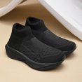thumbnail image 6 of Men's Sock Style Shoes Slip‑On Knit Upper Casual Sneakers with Layered Midsole for Daily Walking and Casual Everyday Activities, 6 of 6