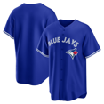 thumbnail image 1 of Men's Toronto Blue Jays Baseball Jersey Dark Blue #NoNumberEmbroideredBreathableBaseballJersey, 1 of 2