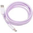 thumbnail image 2 of WEUVEB Fast Charging USB C to C Cable in Purple with Sturdy Braided Material, 2 of 9
