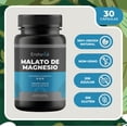 thumbnail image 4 of Malato De Magnesio 30 Capsulas 500 Mg Sin Sabor, 4 of 6