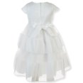 thumbnail image 2 of Pink Butterfly Girls' Pearl Stripe Dress - off white, 8 (Big Girls), 2 of 3