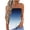 2880#Blue, variant on Women's Summer Casual Strapless Bandeau Sleeveless Top with Lace-like Perforated Pattern Tops Blouse for Beach Parties and Night Out