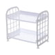 thumbnail image 1 of Organizador de estantes de mesa de 2 niveles, organizador multifunción para despensa, especias de cocina, estante de baño, organizador de estantes de mesa (blanco), 1 of 6