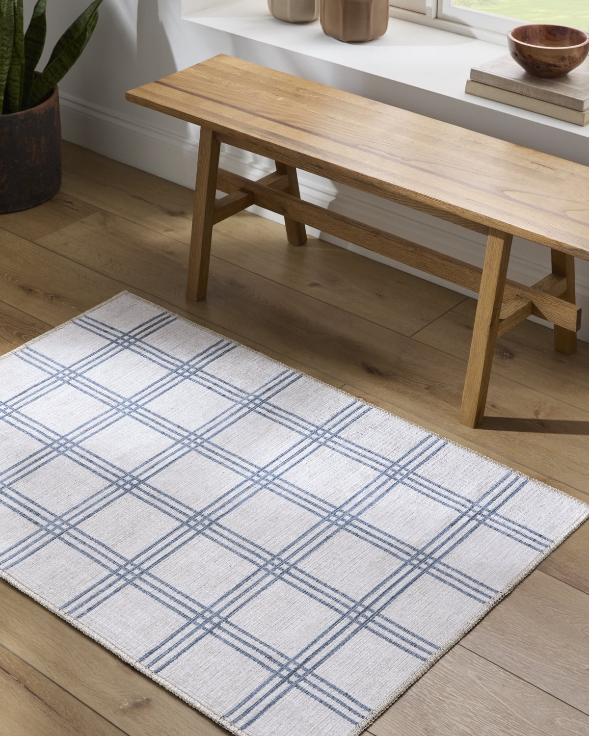 My Texas House Back to Campus Georgie 2'7" x 4' Washable Area Rug