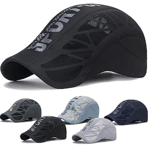 2026 New Sport Cap,Breathable Mesh Design, Sport Cap, Adjustable Fit, Unisex, Lightweight and quick-drying