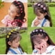 thumbnail image 3 of Horquilla de Peinado de princesa dulce YONGSHENG Diademas de Doble Capa con clips Trenza giratoria, 3 of 5