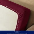 thumbnail image 7 of Stretch Sofa Seat Cushion Cover Couch Covers Furniture Protector (Armchair, Wine), 7 of 7