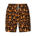 thumbnail image 4 of Lsque Mens Swim Trunks Cute Squirrel Pattern - Bathing Suit Compression Liner - Beach Swim Shorts Swimwear - (S-3XL) - Stretch Quick Dry -Medium, 4 of 9