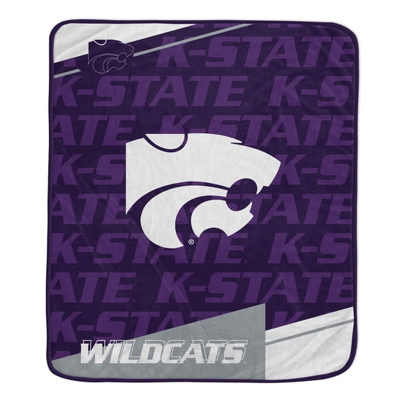 50x60 inch Ultra Soft Tailgate Throw Team Color KANSAS STATE