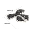 thumbnail image 2 of Houderco 4Ud Parches De Moño Con Pedrería Para Jeans Sombreros Y Bolsos, 2 of 6