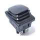 thumbnail image 5 of Interruptor basculante para coche de 12 V y 4 pines, con tapa negra, 22 x 30 mm, resistente al agua (luz verde), 5 of 7