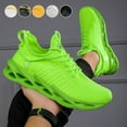 thumbnail image 2 of Men'S Breathable Blade Sneakers - Shock Absorbing, Lightweight Non-Slip Running Shoes for Jogging, Tennis, Gym, And Walking - Athletic Sneakers for Youth And Teens, 2 of 9