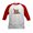 Red/White, variant on CafePress - ACD And Cow Baseball Jersey - Kids Cotton Baseball Jersey, 3/4 Sleeve Shirt