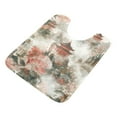 thumbnail image 7 of Yayeee Bath Rug for Bathroom Floor Non Slip Contour Fluffy Soft Absorbent Mat, 20"x24", Red Mountain Pattern, 7 of 7