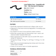 thumbnail image 2 of Lower Radiator Hose - Compatible with 1984 - 1986 Chevrolet K10 Suburban - Gates, 2 of 2