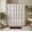 Burgundy, variant on Serafina Home Decorative Sheer Fabric Shower Curtain: Two Toned Teal and White Embroidered Leaves with Metallic Threading (White/Teal) 70 x 72