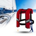thumbnail image 4 of Adult Inflatable Life Jacket Automatic Inflating Life-Jackets Nylon Inflatable Life Vest Buoyancy Aid for All Water Sports (No Pneumati Device), 4 of 9