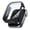 Black, variant on Leymi for Apple Watch Series 12 42mm Screen Protector Case, Slim Lightweight Protective Face Cover Hard PC Bumper for Women Men for iWatch Series 12 42mm