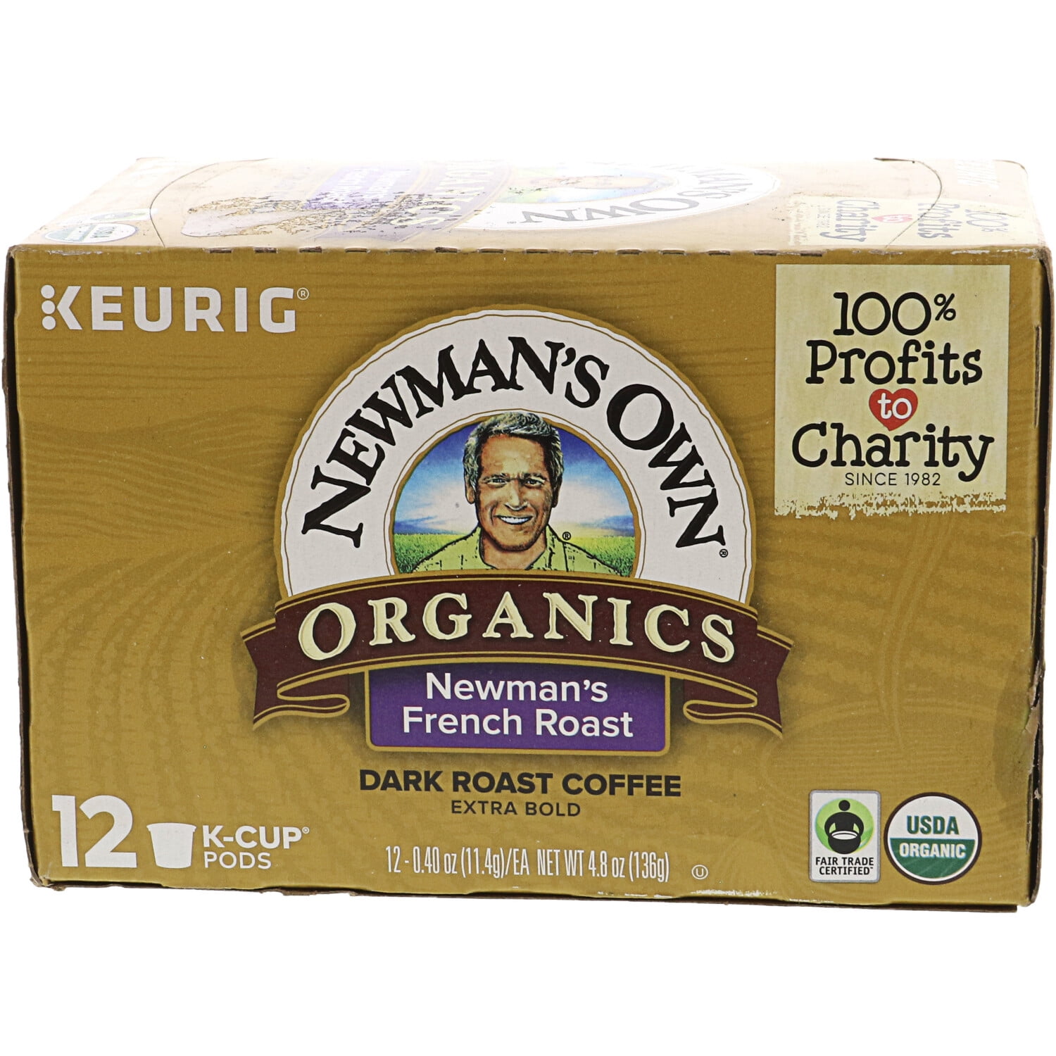 Newmans Own French Roast coffee pod 
