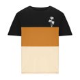 thumbnail image 2 of Mens Casual Pantalones Cortos Cuello Redondo Patchwork Impresión Suéter Blusa de Fitness, Camisetas para Hombre, 2 of 4