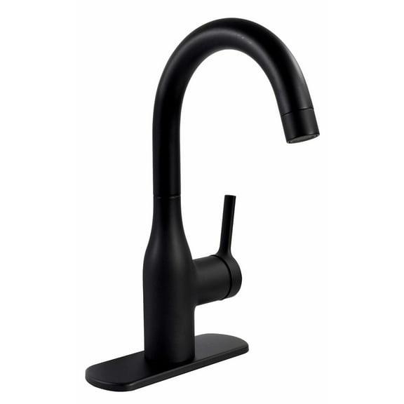 Phoenix PF231710 Premium Slimline Single Handle Bar/Lavatory Faucet - Black