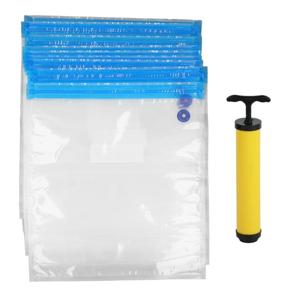 3D Printer Filament Vacuum Bags Set - 10Pcs, Hand Pump, Sealing Clip - Prevent Oxidation, Store with Confidence