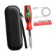 thumbnail image 3 of Probador de voltaje de 30V-1000V, herramienta de detección de circuitos iluminada, probador eléctrico Rojo, 3 of 9