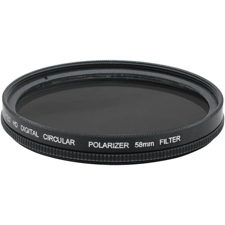 Multi-Coated Pro HD Polarizer Filter for Panasonic Lumix DC-GX9 (58mm Compatible)