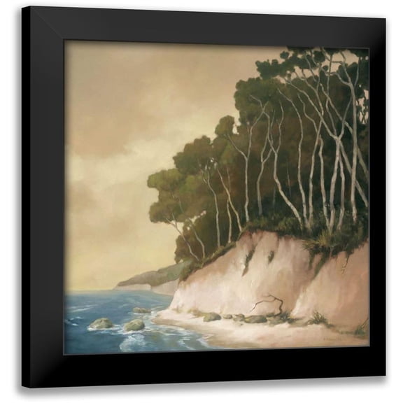 Reynolds, Graham 12x12 Black Modern Framed Museum Art Print Titled - High Tide I