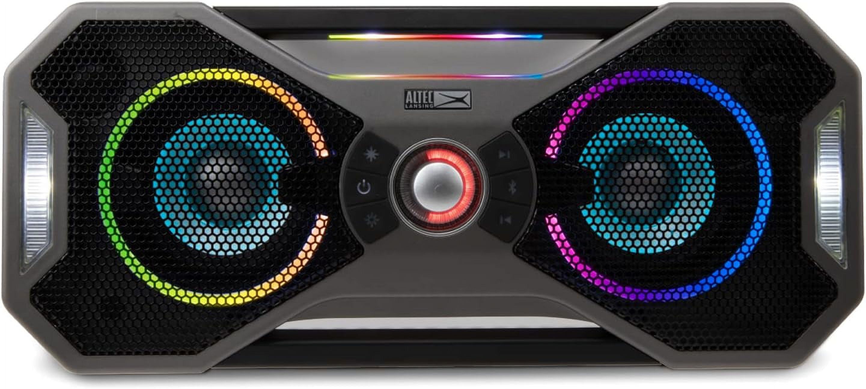 Altec Lansing Portable Bluetooth Speaker, Steel Gray, IMW997-STL