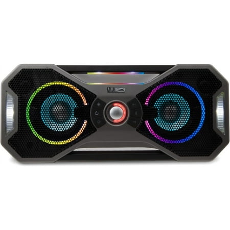 Altec Lansing Portable Bluetooth Speaker, Steel Gray, IMW997-STL