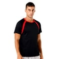 thumbnail image 2 of YiZYiF Mens UPF 50+ UV Rash Guard Sun Protection Swim Shirt Quick Dry Athletic Running Fishing T-shirt Black 4XL, 2 of 7