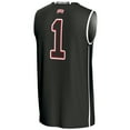 thumbnail image 3 of Unisex GameDay Greats #1 Black UNLV Rebels Lightweight Basketball Jersey, 3 of 4