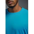 thumbnail image 5 of Expert Brand USA-Made Men's Oxymesh™ Athletic Crewneck T-Shirt, Turquoise, XS, 5 of 6