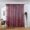 Dark red, variant on Christmas Snowflake Window Curtain - 80x200cm Voile Drape for Holiday Decor, Christmas Snowflake Curtain Window Voile Drape Valance