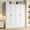 White, variant on 4 Door Armoire Wardrobe Closet with 2 Drawers,Adjustable Shelves & Hanging Rods,63" W Wood Clothes Cabinet Organizer for Bedroom,Black