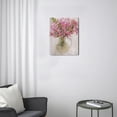 thumbnail image 3 of Elegant 12X16inch Pink Flower Canvas Wall Art Abstract Watercolor Floral Painting, Framed Artwork for Bathroom, Nursery, Living Room, Bedroom, Kitchen, Office Décor – Upgrade Your Space, 3 of 7
