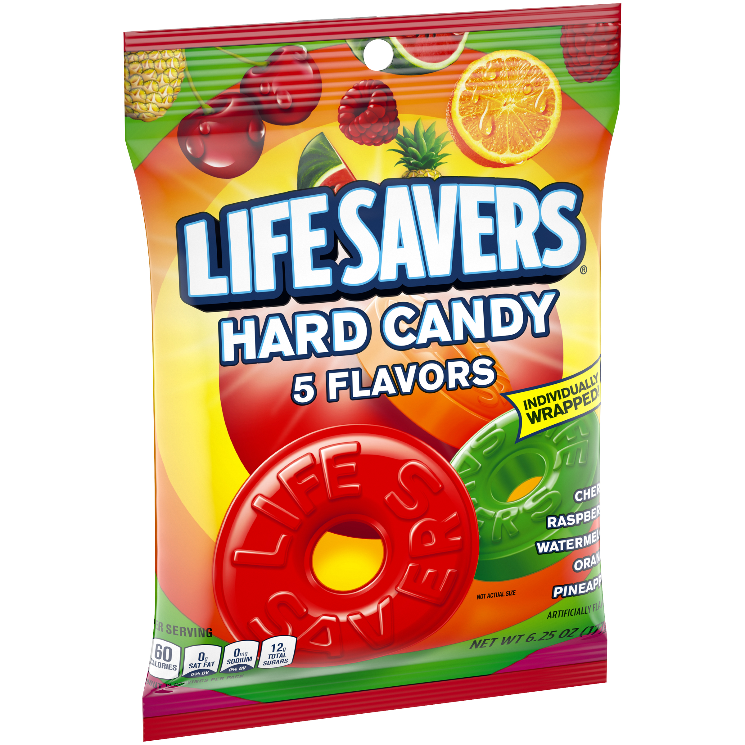 Life Savers 5 Flavors Hard Candy Individually Wrapped - 6.25 oz Bag - image 3 of 11