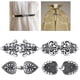 thumbnail image 2 of 4 Pares de Cierre de Capa Medieval Yinane Clip de Broche de Suéter Vintage, 2 of 8