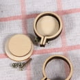 thumbnail image 7 of 10PCS Wooden Small Embroidered Mini Round Cross Stitch Fixed Frame Sewing Accessories, 7 of 7