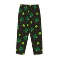 thumbnail image 5 of Balery St. Patrick's Day8 print Women's Pajama Pants,Ultra Lightweight Pjs,Lounge Pant-Small, 5 of 9
