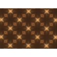 thumbnail image 1 of Ahgly Company Machine Washable Indoor Rectangle Transitional Mahogany Brown Area Rugs, 2' x 4', 1 of 7