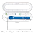 thumbnail image 3 of Qucyy Portable Replacement Plastic Electric Toothbrush Travel Case for Oral-B Pro Series (Transparent), 3 of 5