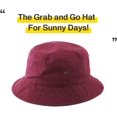 thumbnail image 4 of ORUYROP Unisex Washed Cotton Bucket Hat Summer Outdoor Cap, 4 of 6