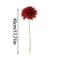 thumbnail image 3 of Daisy Artificial Flower 17.7ââ Daisies Silk Flower with Stem for Wedding Bouquet Home Party Garden Outdoor Decoration, 3 of 4