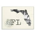 thumbnail image 2 of The Stupell Home Decor Florida Black and White Photograph on Cream Paper Postcard Wall Plaque Art, 2 of 3